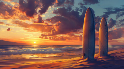A surfer riding ocean waves, embracing freedom and adventure.