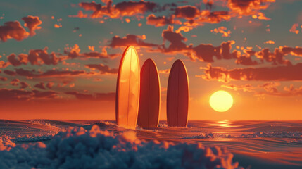 A surfer riding ocean waves, embracing freedom and adventure.