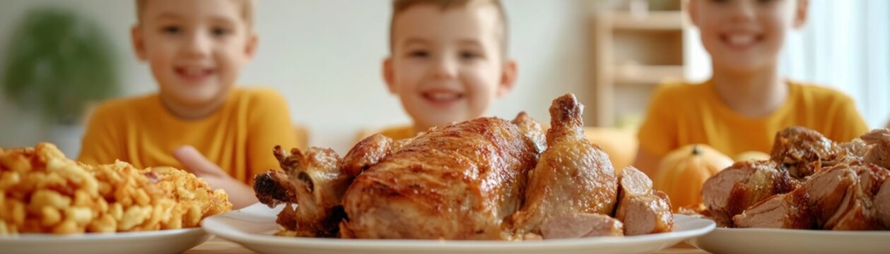 Happy Family Gathering Around a Delicious Feast Laughter, Love, and Memories Made at the Dinner Table