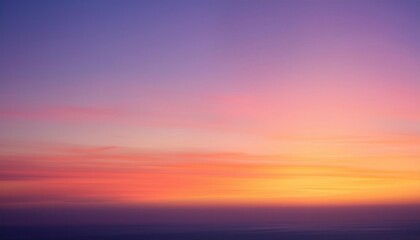 Serenity of Dawn. Calm Ocean Horizon Blending into Pastel Skies During a Peaceful Sunrise. Ideal for Meditation, Relaxation, and Tranquility Themes