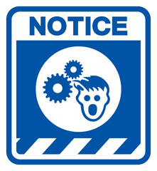 Notice Wear Hairnet Symbol Sign, Vector Illustration, Isolate On White Background Label .EPS10
