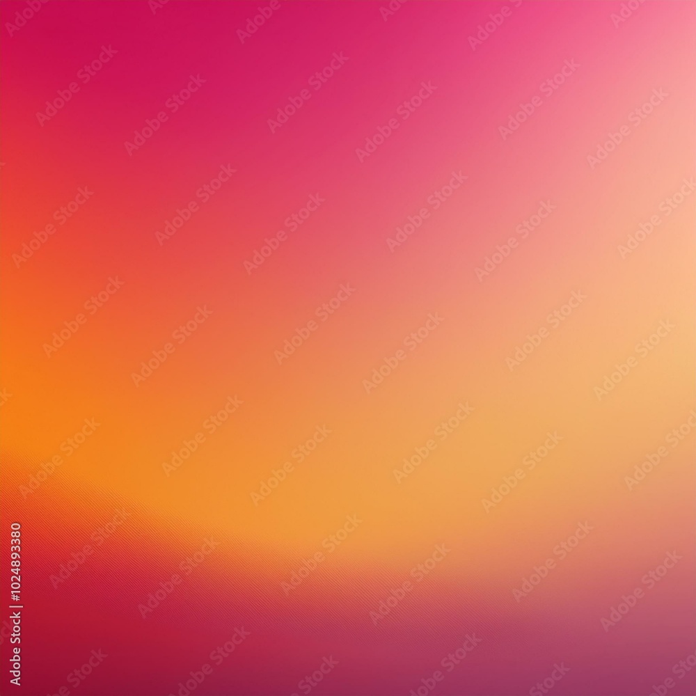 Wall mural smooth pink and orange gradient background for modern designs with light colors blending elegantly i