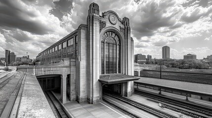 Union Terminal: Historical Train Station in Downtown Cincinnati Ohio