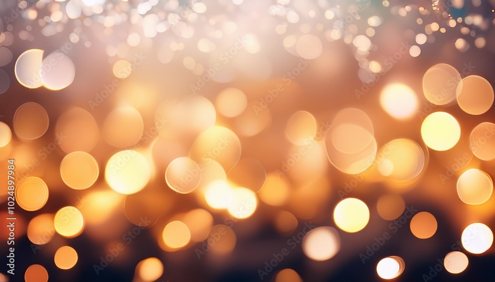 Wall mural abstract background with bokeh