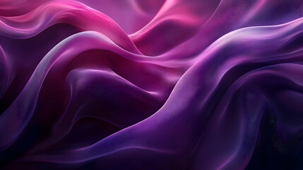 Obraz premium Purple and Pink Abstract 3D Background - Digital Art Design