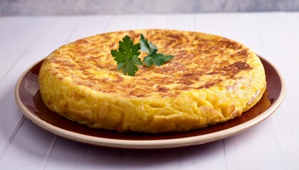 traditional spanish omelette tortilla de patatas n classic and authentic dish