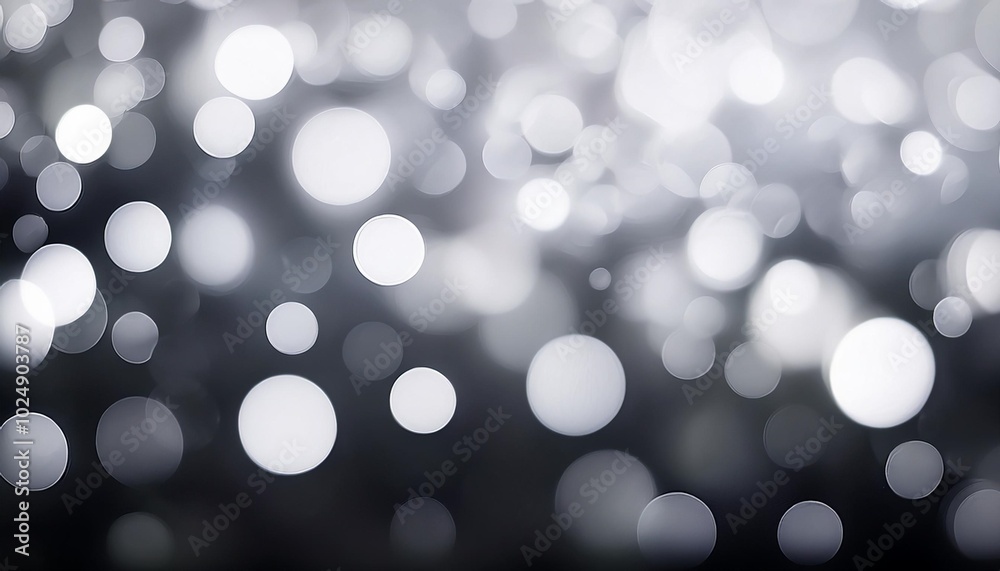 Canvas Prints dynamic haze white and dark variety background with white bokeh lights defocused