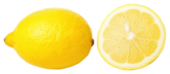 PNG Ripe lemon fruit plant food.