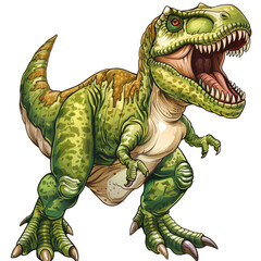 Obraz premium tyrannosaurus rex dinosaur vector