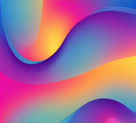 Modern gradient Abstract gradient Colorful swirl candy pattern.