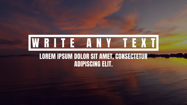 Motion Title | Cinematic Title Animations for Movie Trailers and Promos