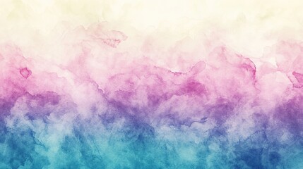 Pastel Watercolor Rainbow
