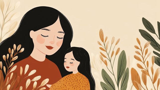 Warm and inviting background for National Mother-in-Law Day, honoring the role of mothers-in-law