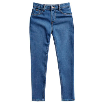 High-rise jeggings with a slim silhouette, perfect for casual or dressed-up looks. isolated on transparency background