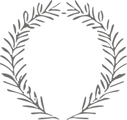 Naklejka premium 월계수