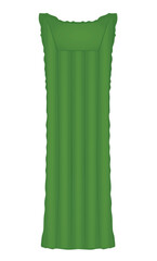 Green water bed. vector illustration