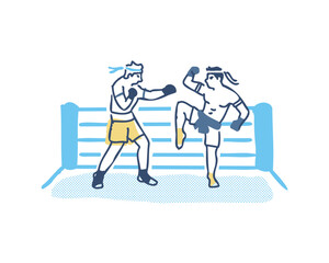 タイ式キックボクシング・ムエタイ