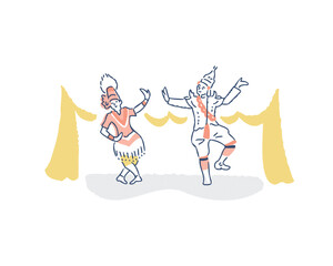 タイの古典舞踊