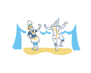 タイの古典舞踊