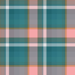 Seamless colorful striped plaid pattern design. for plaid, fabric, carpet, rug, textile, clothes, table, weaving, dress, clothing. Vector drawing