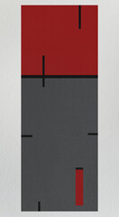 Geometric abstract composition.