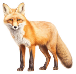 Fototapeta premium PNG Wildlife mammal animal fox.