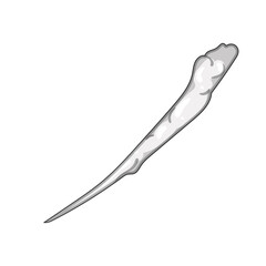 aviation plane smoke trail cartoon. sky jet, vapor cloud, atmosphere altitude aviation plane smoke trail sign. isolated symbol vector illustration