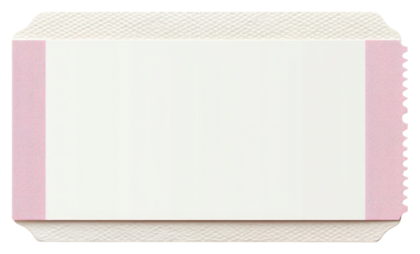 PNG Blank pink ticket stub illustration