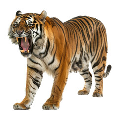 Obraz premium tiger isolated on white