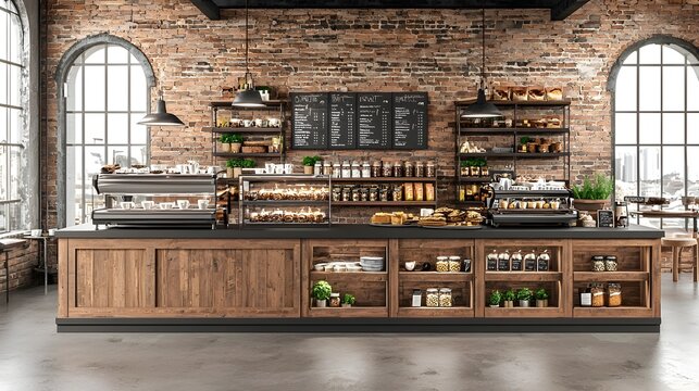 A cozy and rustic home caf with warm inviting atmosphere and wooden furniture featuring a coffee counter and charming decor creating an intimate and peaceful dining experience