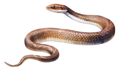 Fototapeta premium Reptile animal snake poisonous.