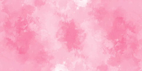 Abstract rose pink Watercolor background. bright and shinny lovely soft texture for design. Decorative soft pink paper texture. brush painted fantasy pastel pink watercolor background.	