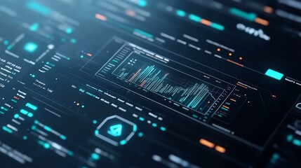 Zoomed-in image of a fintech app interface displaying rising cryptocurrency values and digital assets