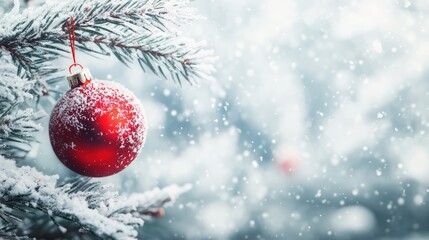 Christmas and New Year holidays concept. AI generated illustration.