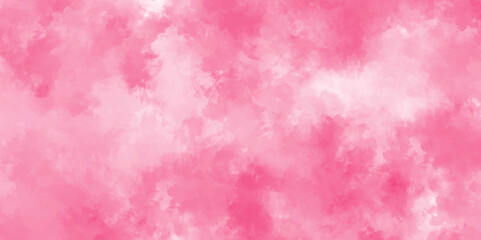 Abstract rose pink Watercolor background. bright and shinny lovely soft texture for design. Decorative soft pink paper texture. brush painted fantasy pastel pink watercolor background.	