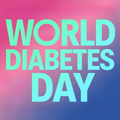 Fototapeta premium world diabetes day