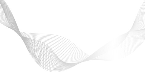 Wave lines is floating randomly, Abstract black and white background with wave lines, creative curved floating wave line elegant white striped diagonal line.	