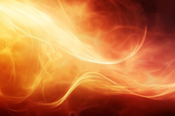 Fiery artwork captures dancing tendrils of warmth and brightness, illustrating energy and passion.