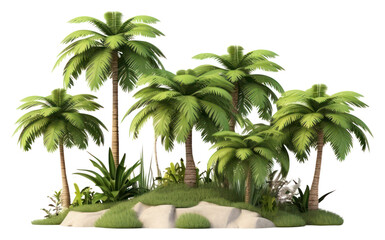 Obraz premium PNG Tree vegetation outdoors nature.