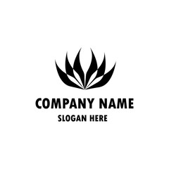 Creative flower inspiration design template