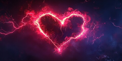 heart shaped electricity