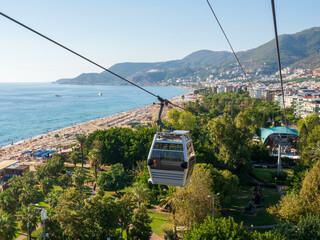 Cable view of Cleopatra beach