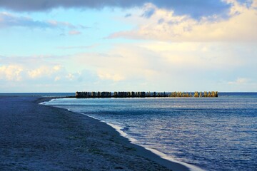 Panorama na Morze Bałtyckie