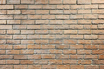 Red Grunge Brick Wall Background.