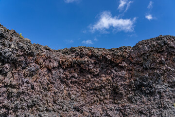 Spatter ramparts / Fissure vent, Mauna Ulu Eruption, Kīlauea’s east rift zone, Hawaiʻi Volcanoes National Park 