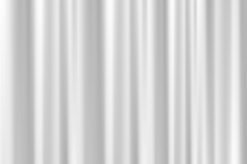 Light Gray Curtain Background. Celebration Event or Grand Opening Backdrop. Wallpaper. Vector Illustration