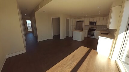 Stunning Minimalist Kitchen Design with Smooth White Cabinets and Elegant Marble Countertop Creating a Bright Spacious and Sophisticated Culinary Space