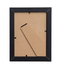 Photo or picture frame back isolated on white