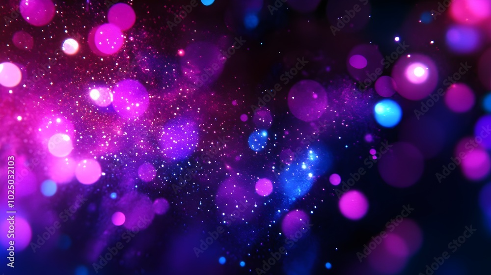 Canvas Prints neon abstract party background