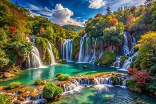 Air Terjun di Tengah Hutan: Keindahan Alam yang Menakjubkan dan Menyegarkan untuk Petualangan dan Fotografi Alam